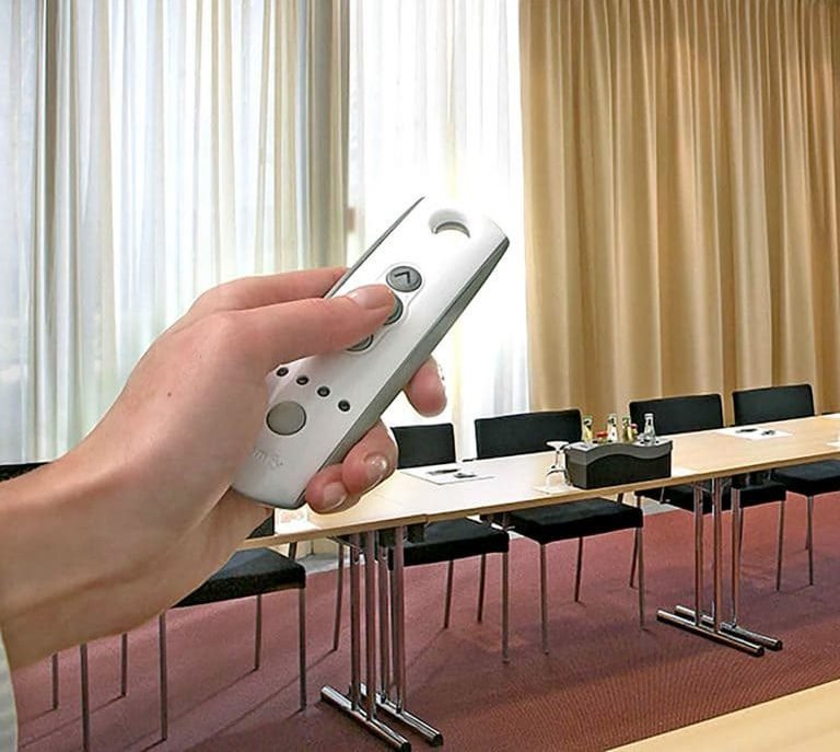 Luxury Motorized Curtains in Dubai
