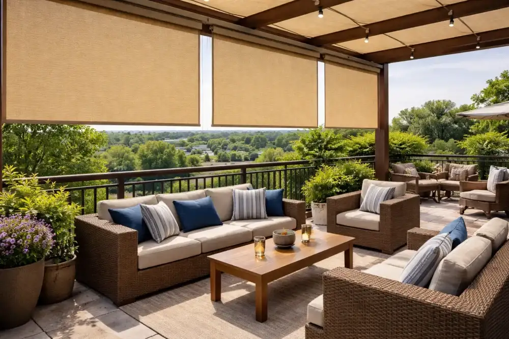 Best-Outdoor-blinds-dubai-in-Balconies