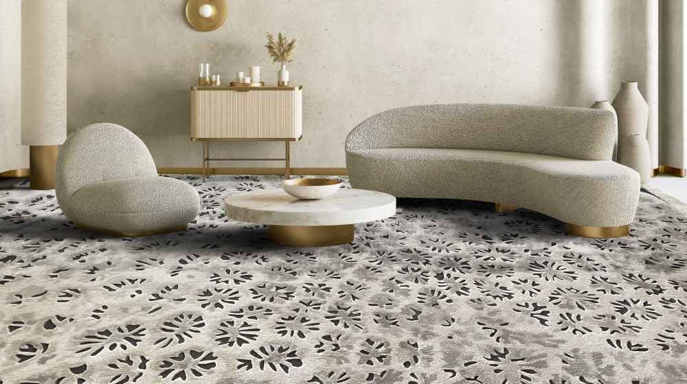 Patterned area rug Carpet
