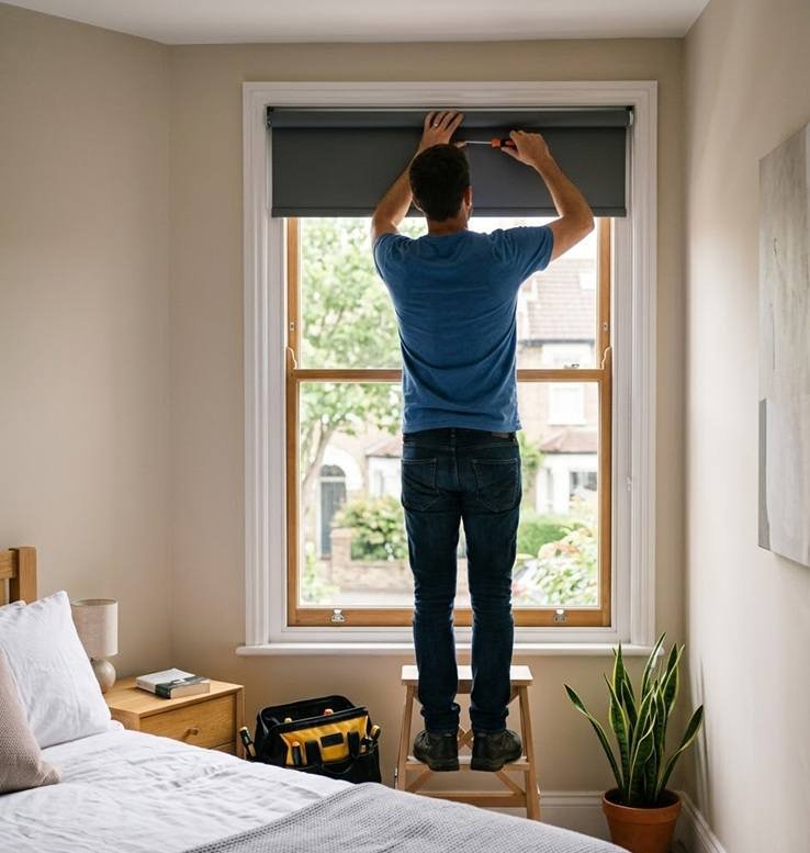 professional Blackout Blinds Installation in dubai