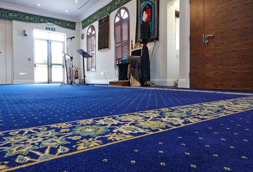 Blue Color Mosque Carpets in Dubai
