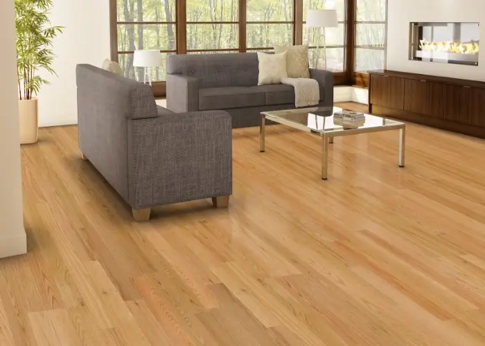 Solid wood flooring