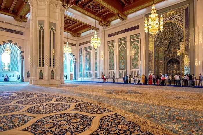 Soft carpet for mosque