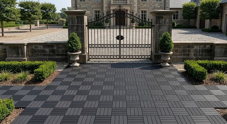 Outdoor flooring in dubai