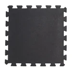 ( Gym Floor Interlocking Mat, 100 x 100cm, Black - 17mm ) ZS-A