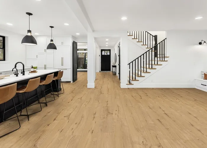 Open Areas laminate flooring