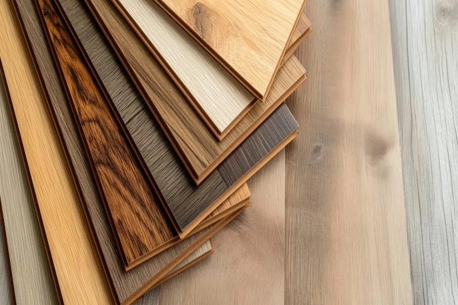 Sample laminate flooring