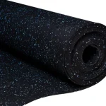 ( gym mat EPDM rubber blue black ) ZS-A