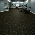 ( gym mat EPDM rubber yellow black ) ZS