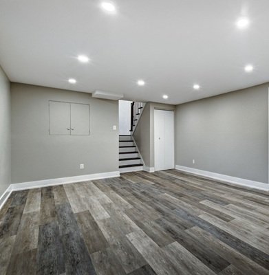 Basement and Laundry Areas